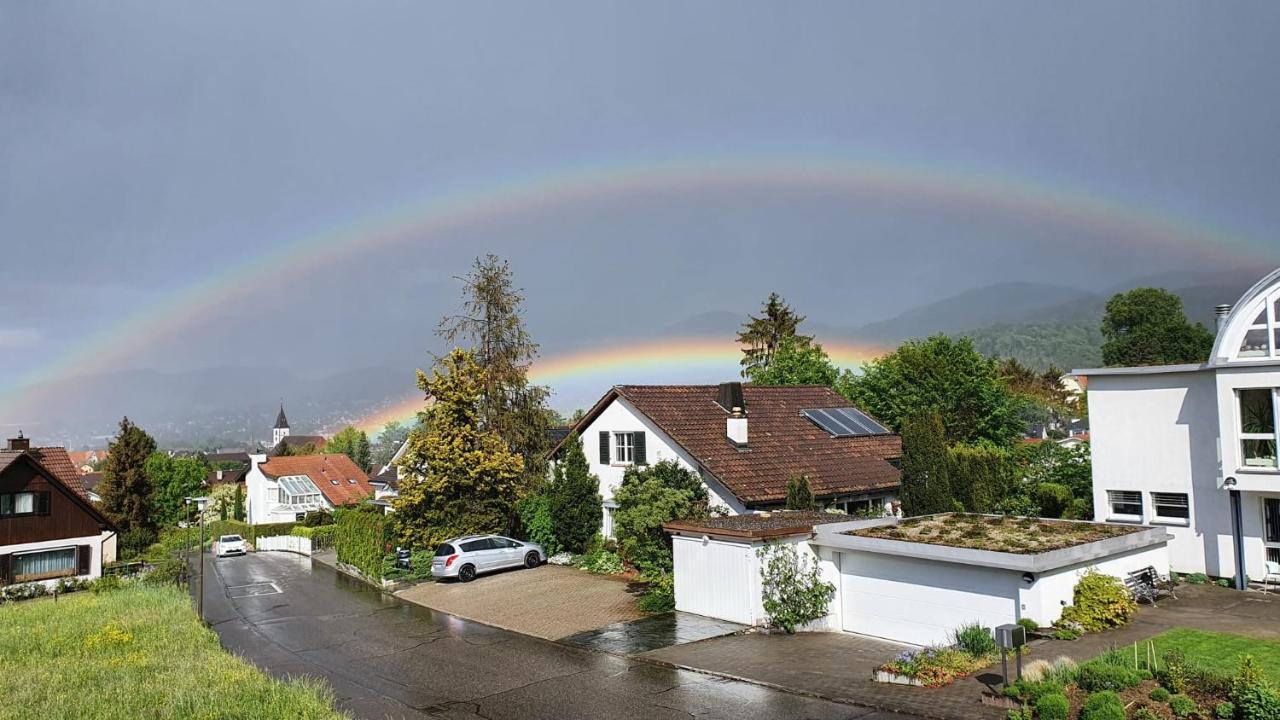 Rose-Marie'S Paradies Apartment Aesch Bagian luar foto